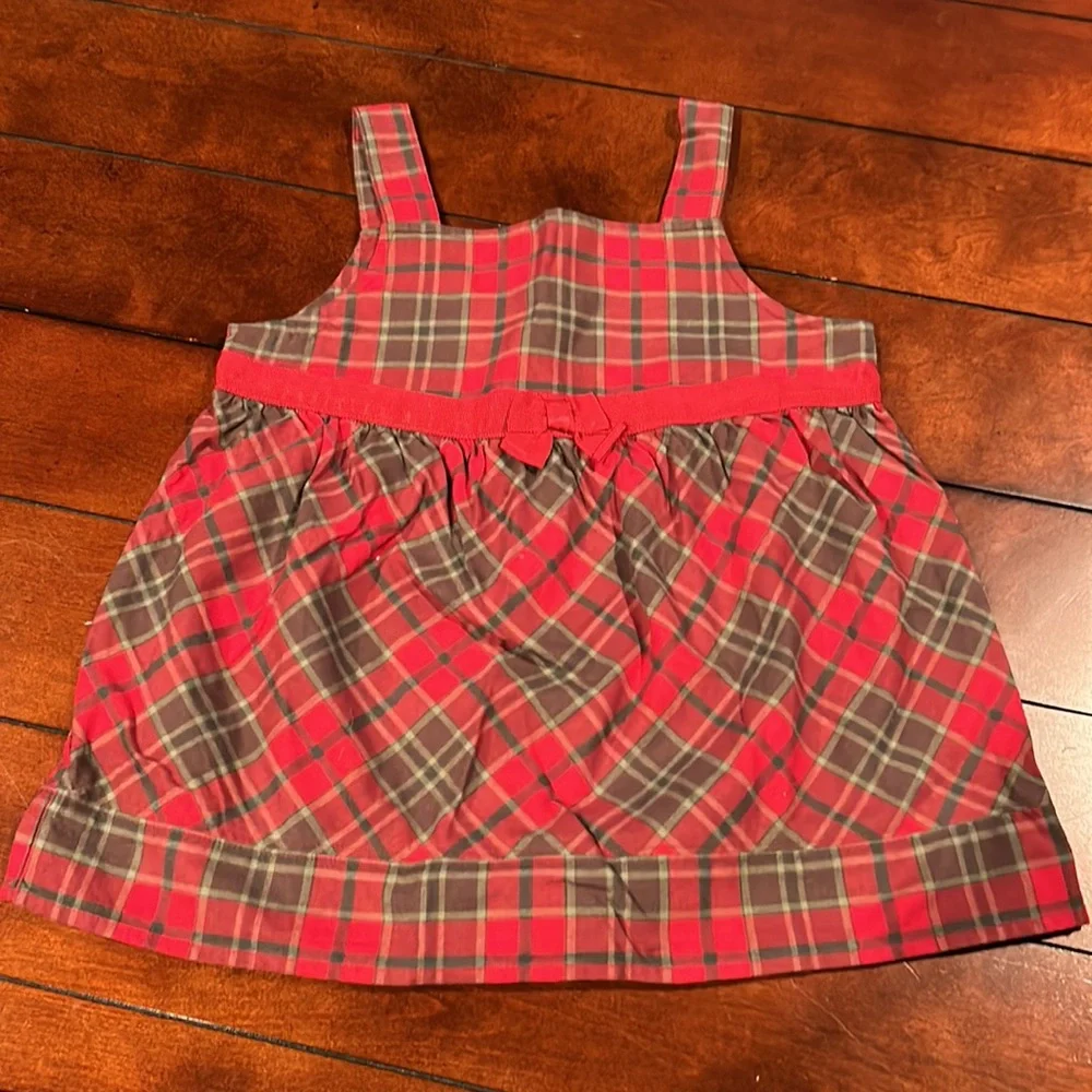NWT Gymboree Mountain Cabin Plaid Swing Top  Size 8 2007 Line
